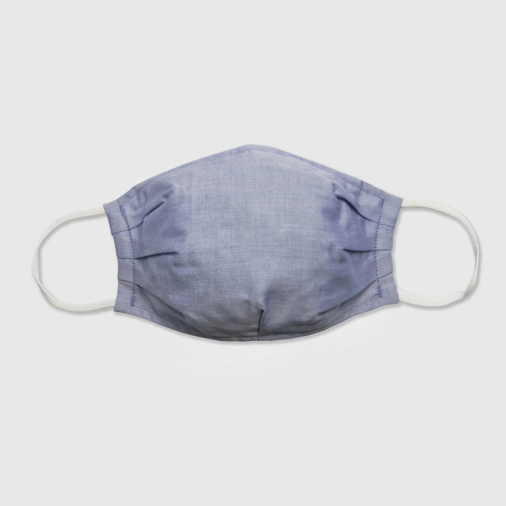 Chambray/Mint Fabric Face Masks