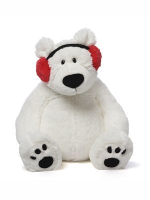 Gund Teddy Bear with Headphone Soft Toy