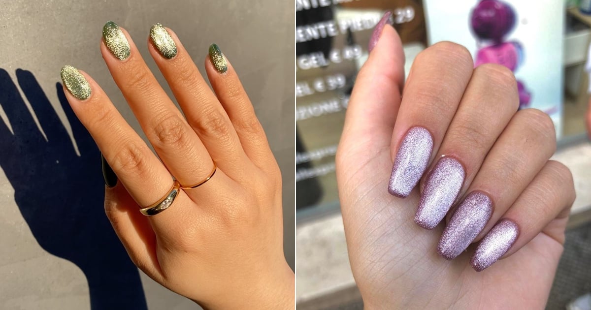 Is It Just Us, or Are These Velvet Nails the Most Mesmerizing Thing You've Ever Seen?.jpg