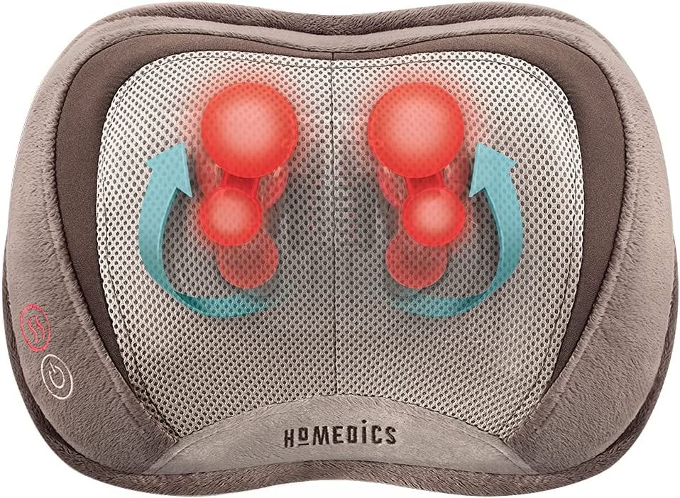 Wellness Products: HoMedics 3D Shiatsu and Vibration Massage Pillow