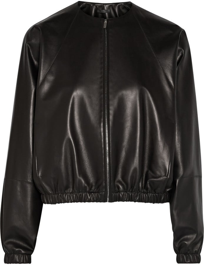 The Row Leather Bomber Jacket ($3,650)