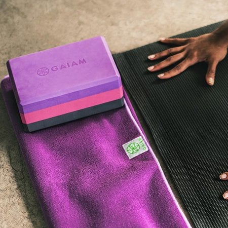 Gaiam Tri Colour Yoga Block Cancel Your Gym Membership These