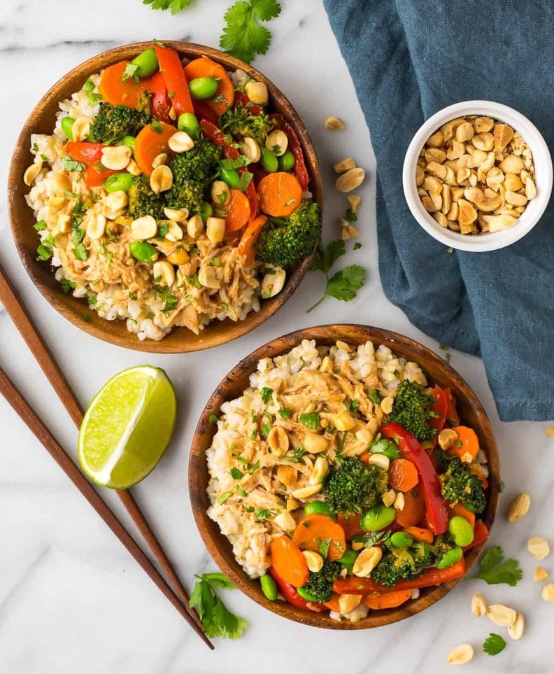 Easy Peanut Chicken With Veggies