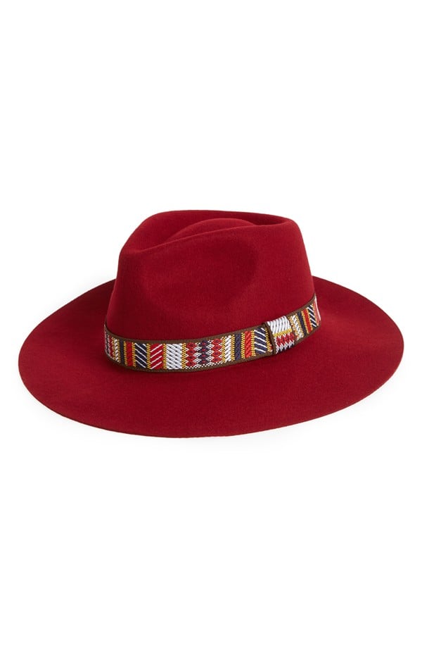 Sweaty hair is just a no-go, so if she's leaving the gym after a tough training session, this Sole Society Wide Brim Wool Fedora ($55) will be her must-have accessory.