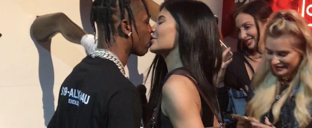 Kylie Jenner Brown Bag at Travis Scott's Birthday