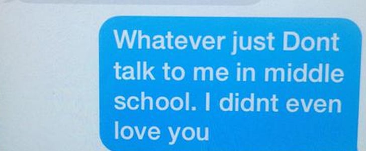 11-Year-Old Writes Sassy Breakup Text