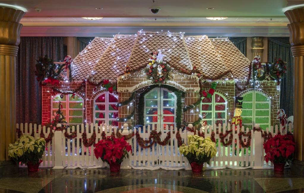 Gingerbread Display on the Disney Fantasy Cruise Ship