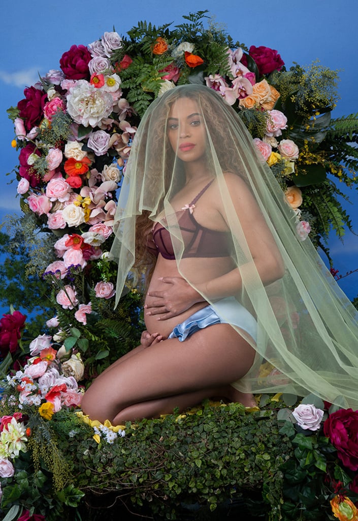Beyoncé's Pregnancy Announcement Lingerie
