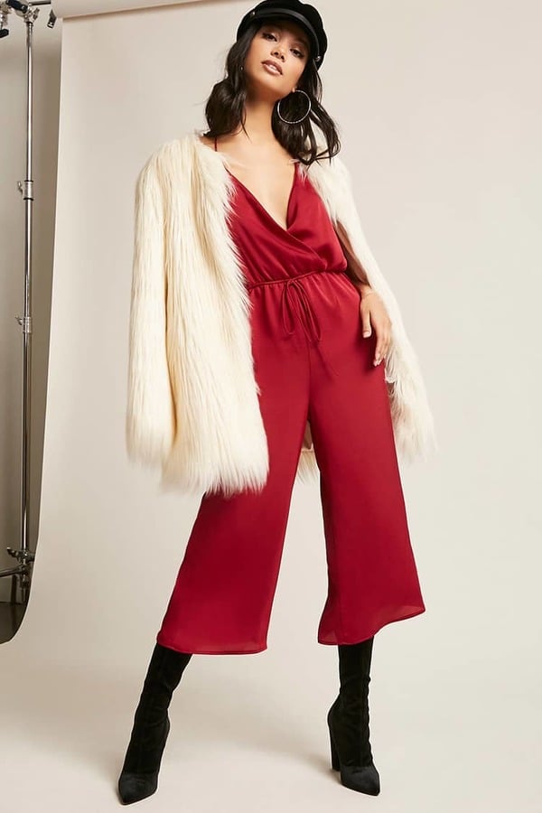 Forever 21 2025 red jumpsuit