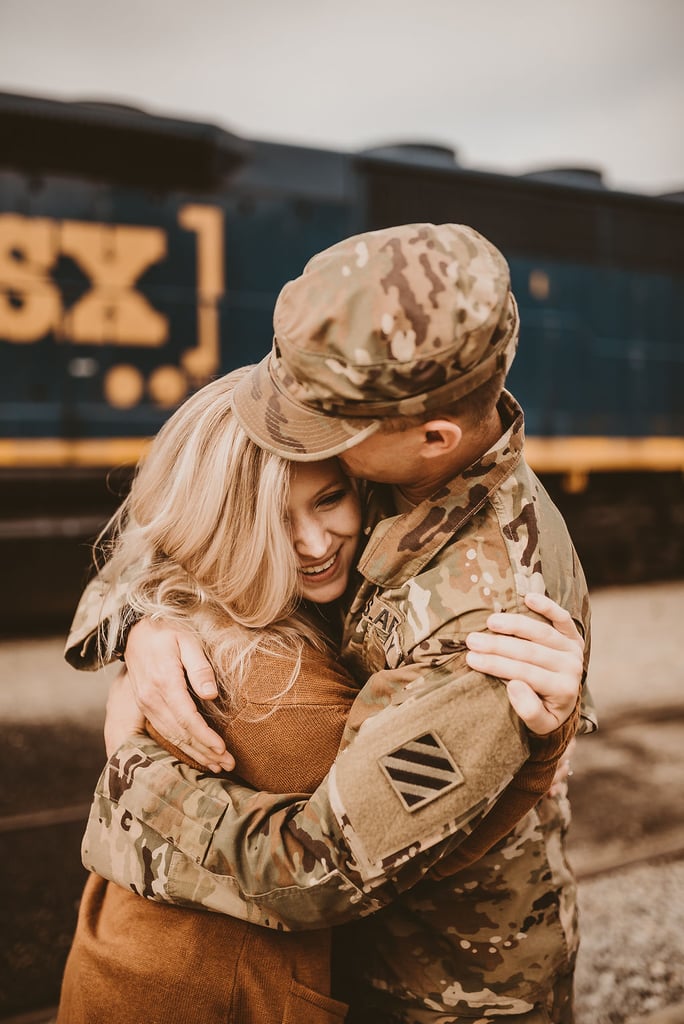 Military Dad Meeting His Baby For the First Time | Photos Military Dad Meeting His Baby For the First Time | Photos