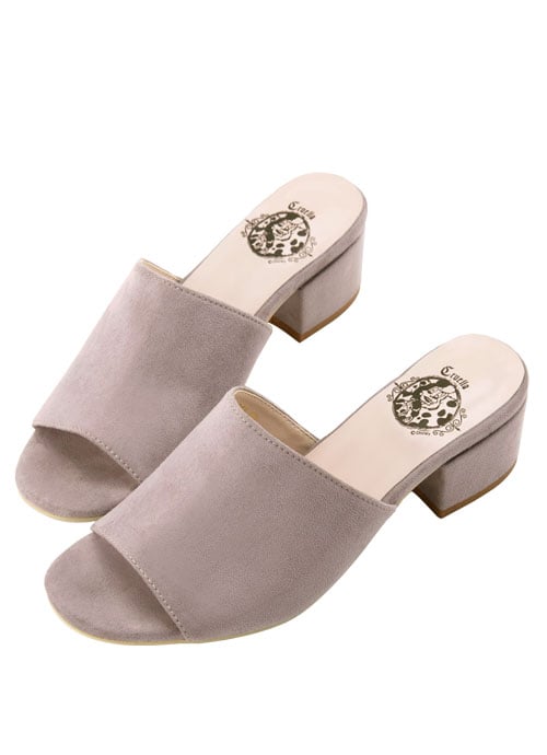 Cruella Velvet Block Heel ($33)