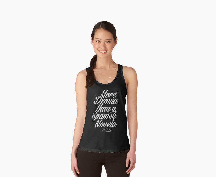 Spanish Novela Tank Top ($25)