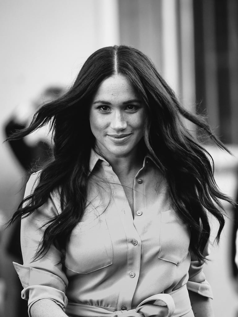 Prince Harry and Meghan Markle Black and White Photos