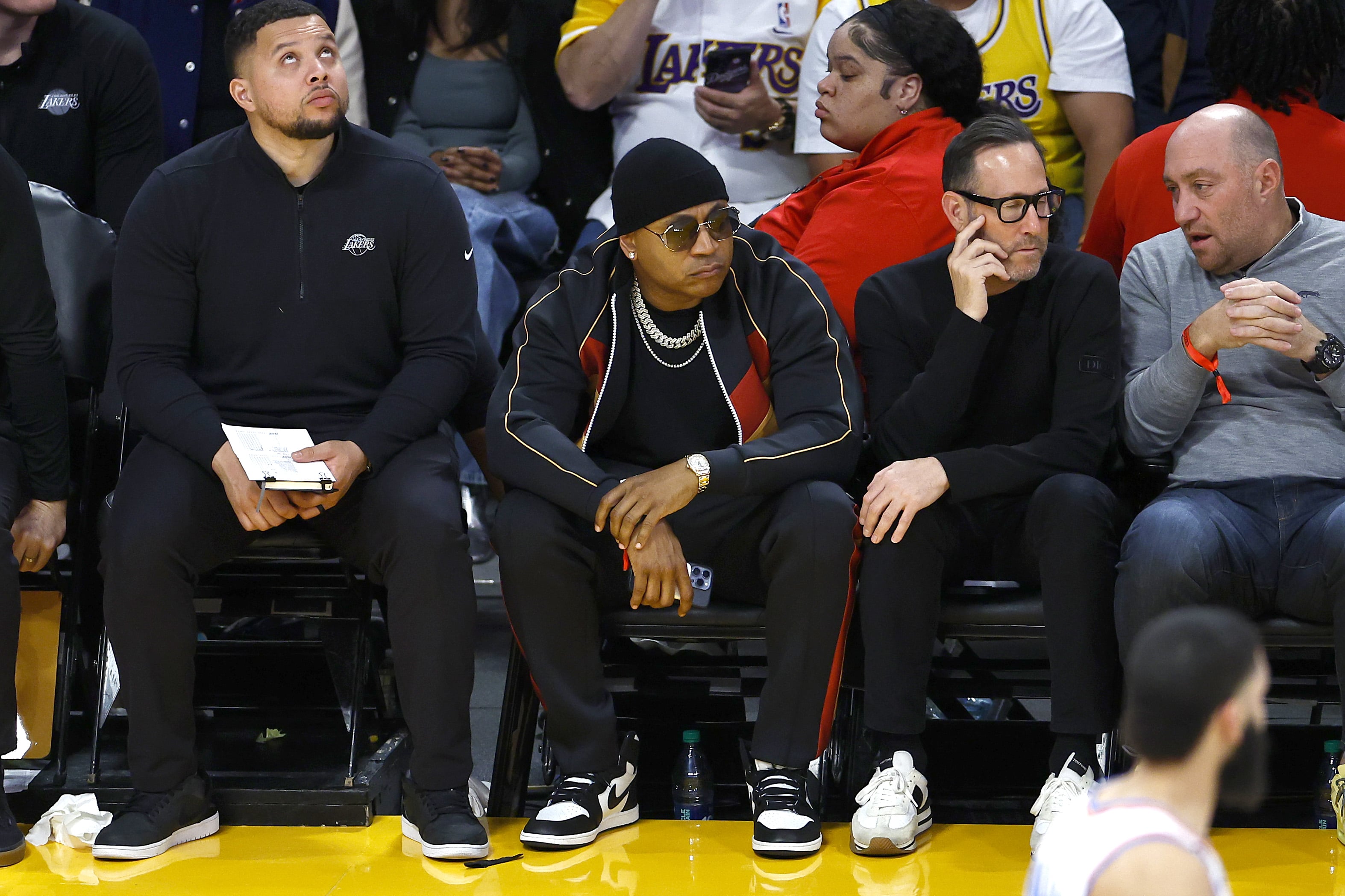 See the Celebs Who Witnessed LeBron James Break NBA's Scoring Record