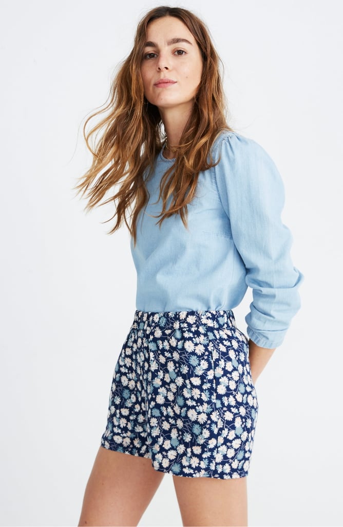 Madewell Drapey Pull-On Shorts