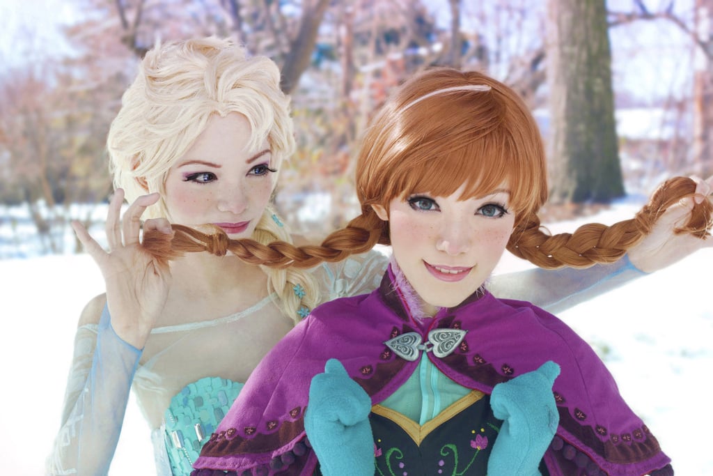 Anna And Elsa Frozen Halloween Costumes For Women Popsugar Love 3178