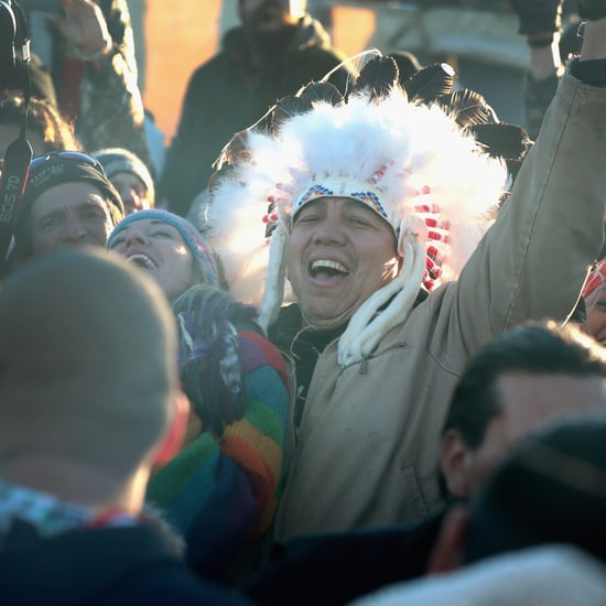 Pictures of Protesters Celebrating at Standing Rock