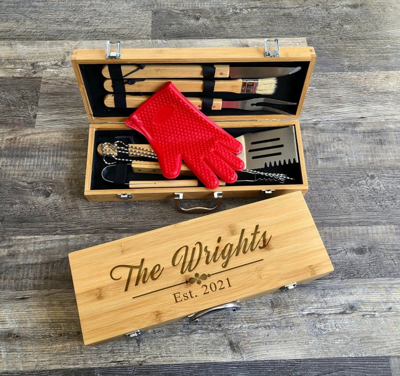 For the Chef: Personalized Grilling Set