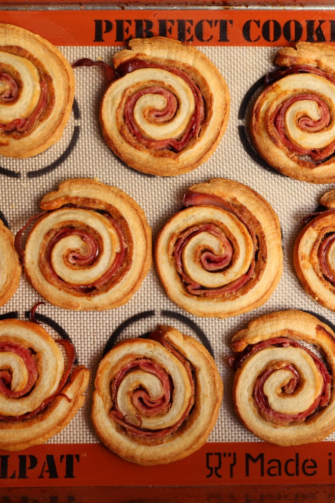 Easter Appetizer Idea: Ham and Cheese Puff Pastry Pinwheels