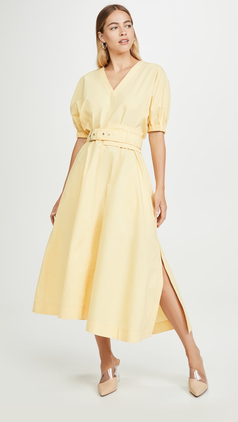3.1 Phillip Lim Puff Sleeve Belted Dress