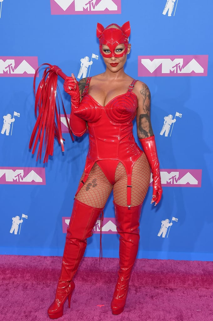 Amber Rose at the 2018 MTV VMAs