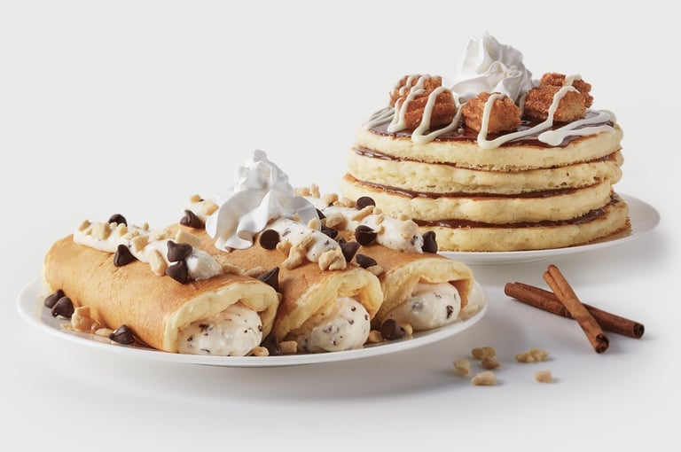 IHOP New Italian Cannoli Pancakes April 2019