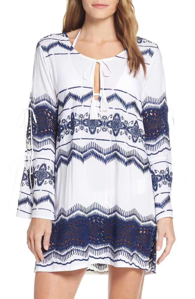 La Blanca Embroidered Cover-Up Tunic