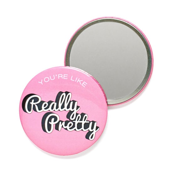 three-inch mirror