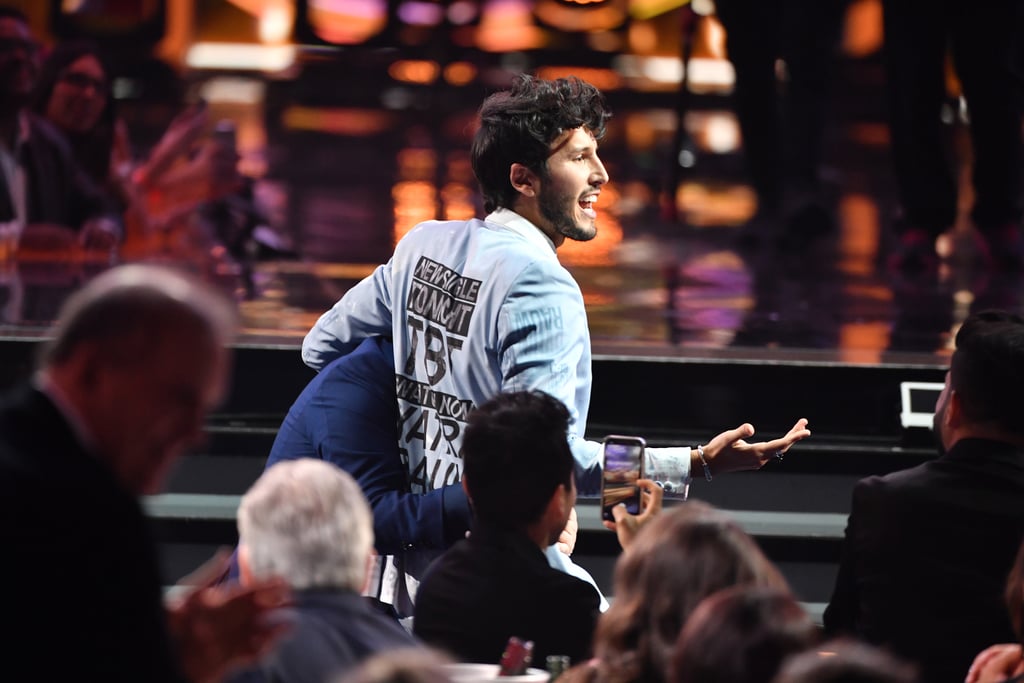 Sebastián Yatra and Reik Accepting Premio Lo Nuestro