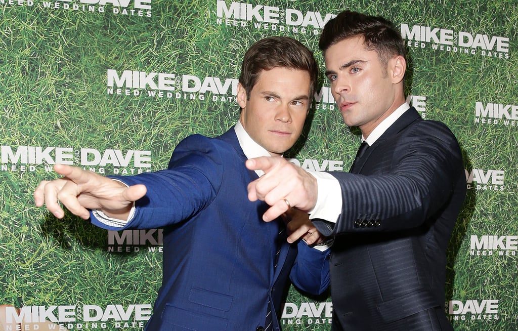 Pictured: Adam DeVine and Zac Efron