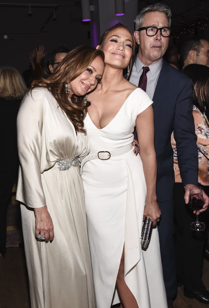 Jennifer Lopez White Elie Saab Dress at Second Act Afterparty