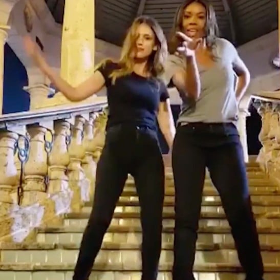 Gabrielle Union and Jessica Alba Lil Bebe Dance Video