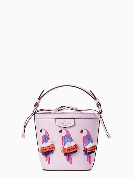 Pippa Flock Party Small Bucket Bag