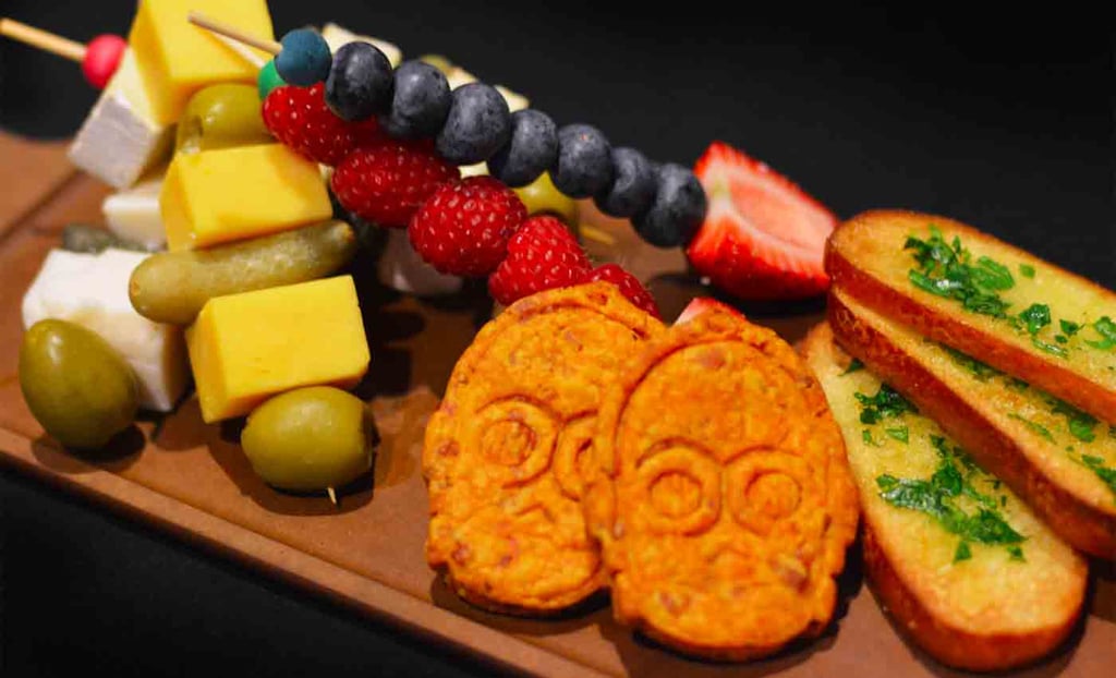 Fruit and Cheese "Sabers"