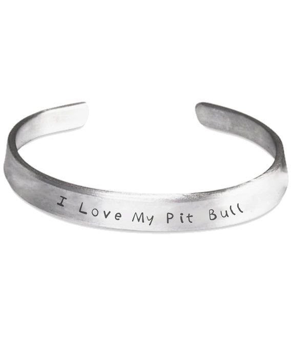 I Love My Pit Bull Bracelet