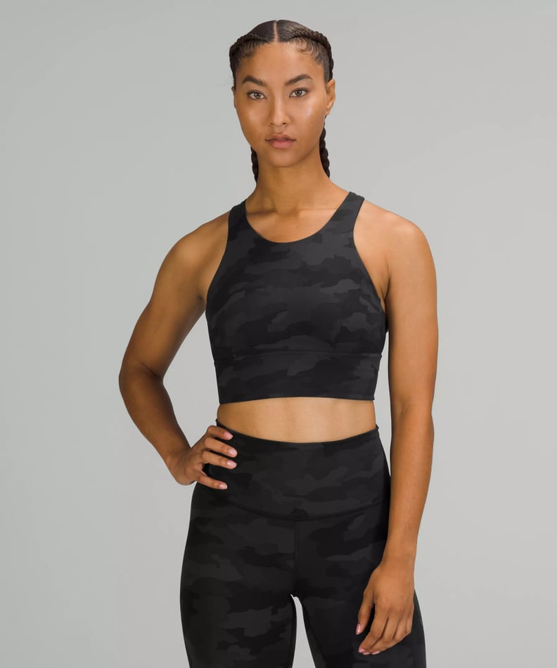 A Longline Sports Bra: Lululemon Wunder Train Longline Bra