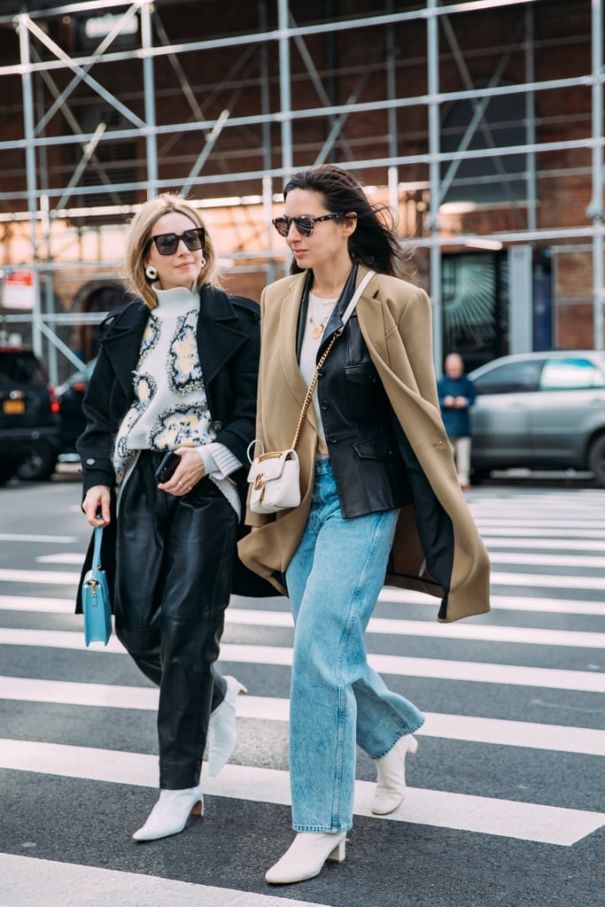 white boots street style