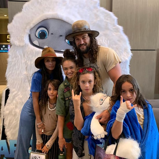 Jason Momoa and Lisa Bonet Took Their Kids to Abominable