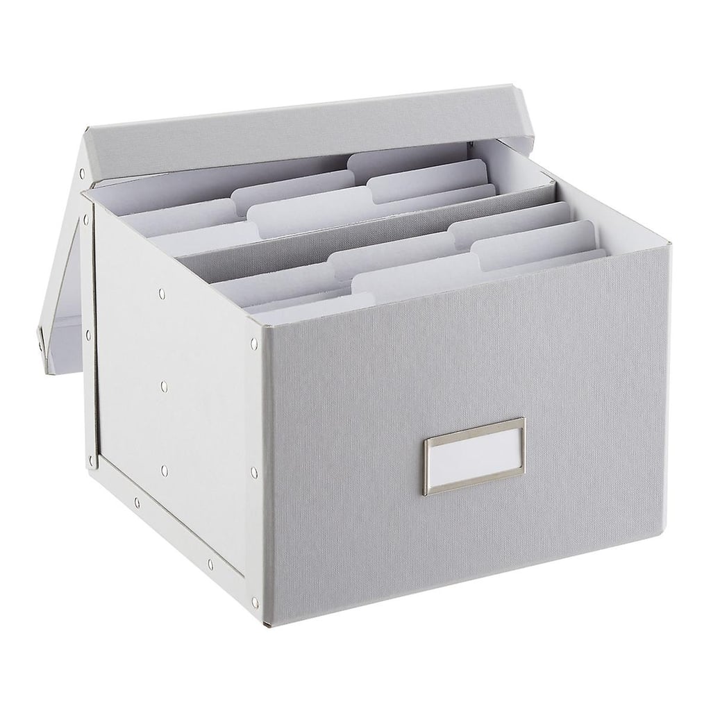 Light Grey Greeting Card Organiser