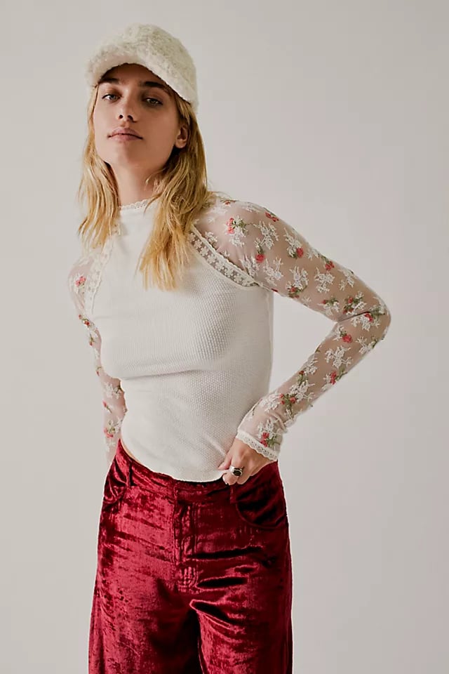 FP x Anna Sui Le Fleur Knit Top