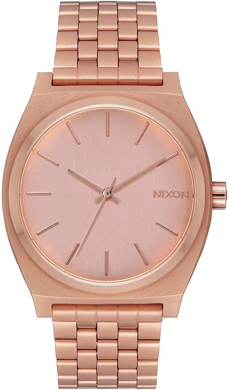 Nixon Time Teller Rose Gold Watch