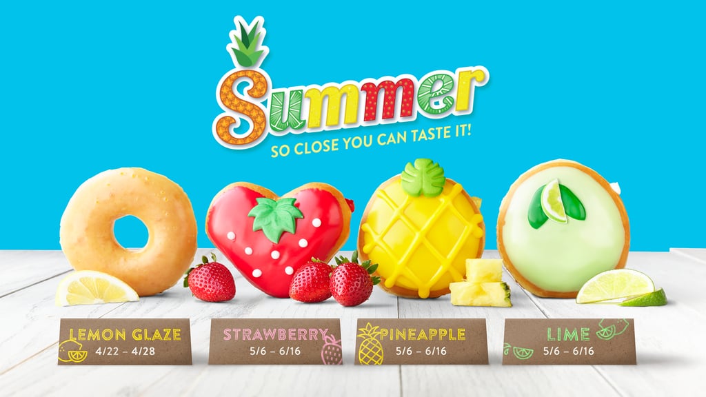 Krispy Kreme Fruit Doughnut Collection Summer 2019