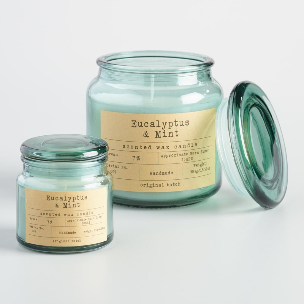 Eucalyptus & Mint Apothecary Candle (415) Cute Candles Under 25