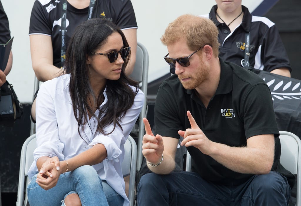 Prince Harry and Meghan Markle at Invictus Games 2017 | POPSUGAR