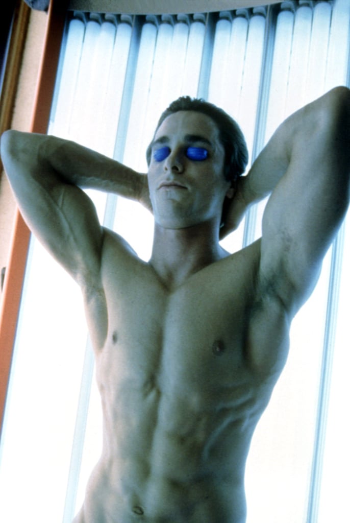 Christian Bale American Psycho Hot Shirtless Guys In Movies Popsugar Entertainment Photo