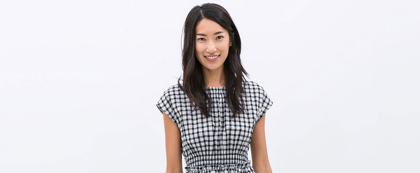 Zara Gingham Dress | POPSUGAR Fashion