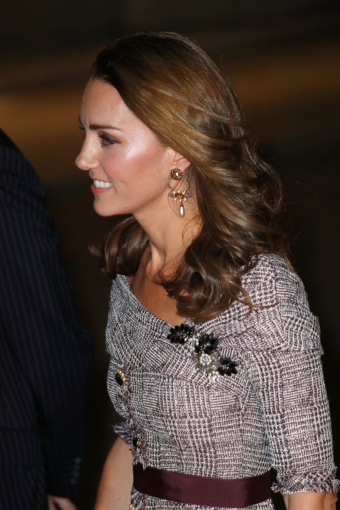 Kate Middleton Plaid Erdem Dress October 2018