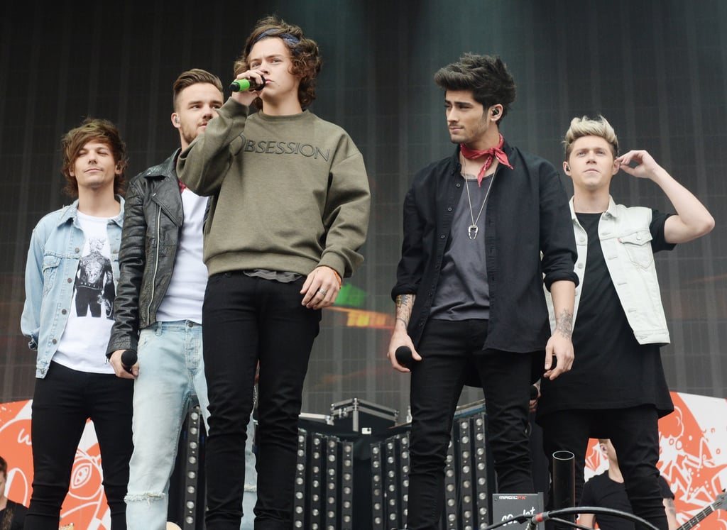 One Direction Performing at the BBC Radio 1 Big Weekend in 2014