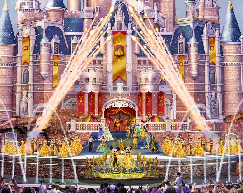 Enchanted Storybook Castle Stage Show Rendering