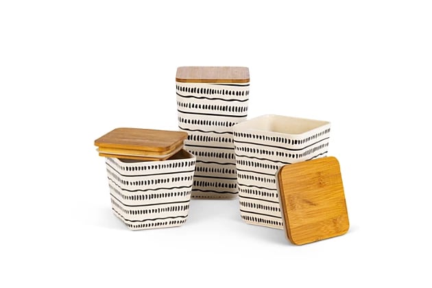 The Gerson Company Nesting Containers with Lids